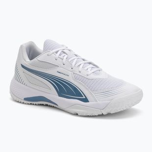 PUMA Solarflash III scarpa sportiva indoor puma bianco/blu horizon