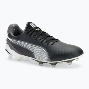 PUMA King Ultimate FG/AG scarpe da calcio puma nero/puma bianco/grigio scuro freddo