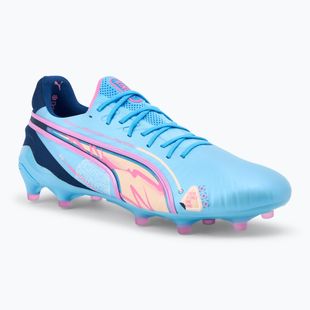 PUMA King Ultimate Vol. Up FG/AG scarpe da calcio blu luminoso