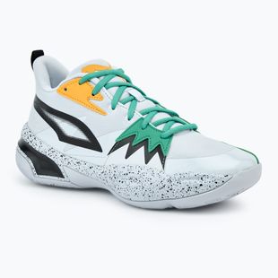 Scarpe da basket uomo PUMA Genetics Speckle puma nero/argento mist/jade frost