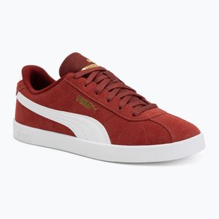 Scarpe PUMA Club II rosso intenso/puma bianco/puma oro
