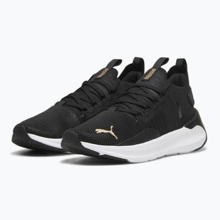 Scarpe da corsa da donna PUMA Softride Symmetry Fuzion puma nero/puma oro