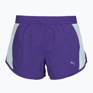 Pantaloncini da corsa da donna Puma Run Favorite Velocity 3" Shorts violet/blue/silver/black