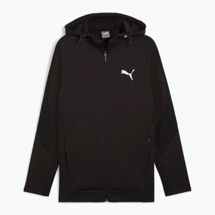 Felpa da uomo PUMA Evostripe Hoodie FZ DK puma nero
