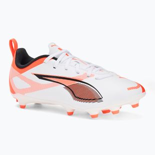 PUMA Ultra 5 Play FG/AG Jr scarpe da calcio puma bianco/puma nero/rosso brillante