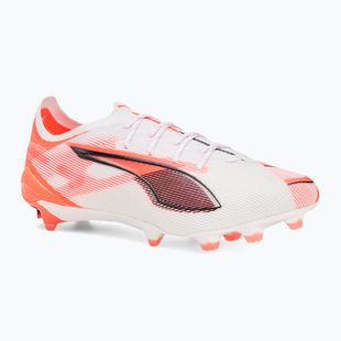 Scarpe da calcio PUMA Ultra 5 Ultimate FG da uomo puma bianco/puma nero/rosso brillante