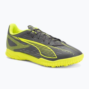 Scarpe da calcio PUMA uomo Ultra 5 Play TT opaco argento invecchiato/allarme giallo/puma argento invecchiato