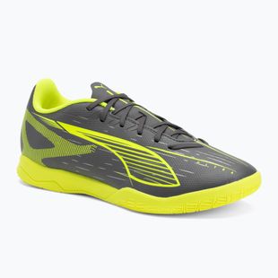 Scarpe da calcio PUMA uomo Ultra 5 Play IT opaco argento invecchiato/allarme giallo/puma argento invecchiato