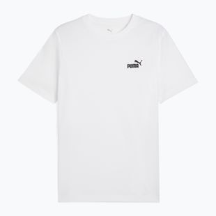PUMA ESS Small No. 1 Logo Tee Uomo puma bianco