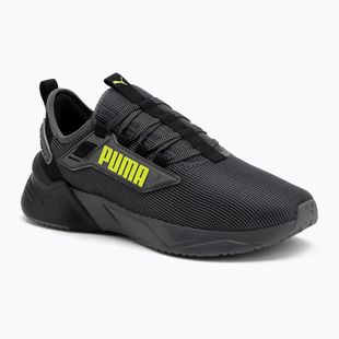 PUMA Retaliate 3 Unwavered scarpe da corsa puma nero / cool grigio scuro / giallo allarme