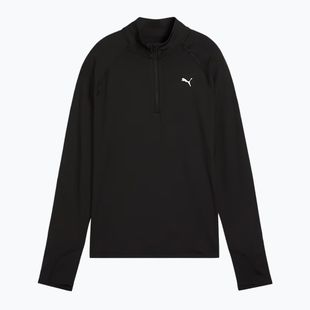 Felpa running donna PUMA Run Velocity Cloudspun 1/4 Zip puma nero