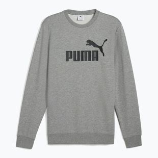 Felpa da uomo PUMA ESS No. 1 Logo Crew TR grigio erica medio
