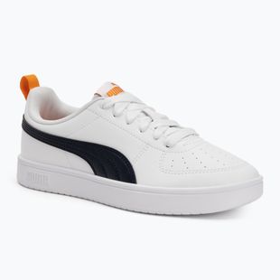 PUMA Rickie Jr scarpe junior puma bianco/nuova marina/ papavero scuro