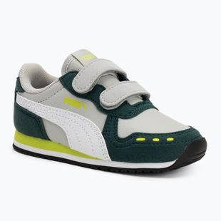 PUMA Cabana Racer SL 20 V Inf scarpe da bambino coollightgray/pumawhite/darkmyrtle/limesmash