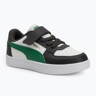 PUMA Caven 2.0 scarpe da bambino grigio ombra/verde archivio/puma bianco