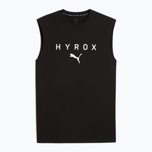 Maglietta da allenamento uomo PUMA x HYROX Cutoff Tank nera