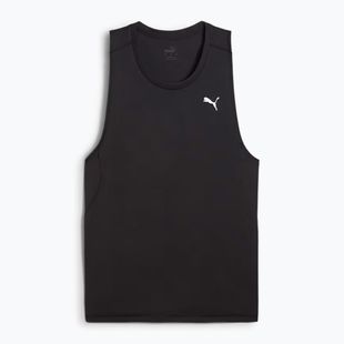 PUMA Velocity Tank Poly Uomo - Maglia da corsa puma nero