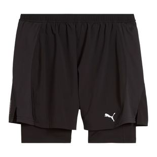 Pantaloncini da corsa da uomo PUMA Run Velocity 2IN1 puma nero