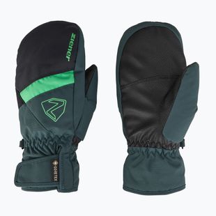Guanti da sci per bambini ZIENER Levin GTX Mitten dark jungle