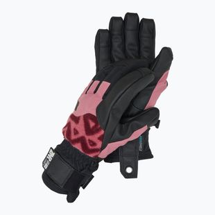 Guanti da sci da uomo ZIENER Gonno Aquashield rose blossom