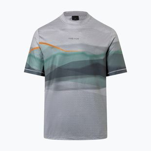 Maglia termica uomo a manica lunga BOGNER FIRE+ICE Balduin2 1/4 Zip liquid silver