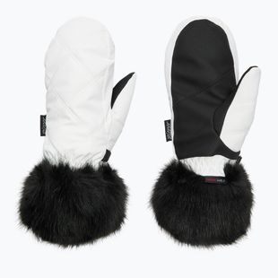 Muffole da sci da donna ZIENER Kwinzi-Z Mitten white