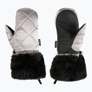 Guanti da sci donna ZIENER Kwinzi-Z Mitten metallic silver