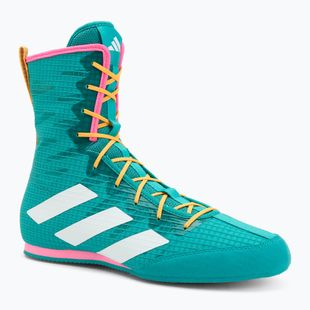 Scarpe da boxe adidas Box Hog 4 turquoise