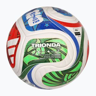 Pallone da calcio adidas Trionda Pro World Cup white/blue taglia 5
