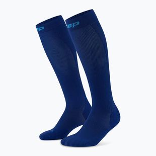 Calze a compressione CEP da donna Run Tall 5.0 blu scuro