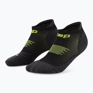 CEP Calze a compressione da donna Run No Show 5.0 nero/lime