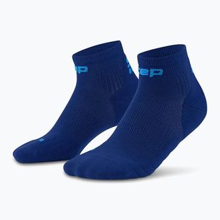 CEP Calze a compressione da donna Run Low Cut 5.0 blu scuro