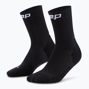 Calzini a compressione CEP da donna Run Mid Cut 5.0 nero