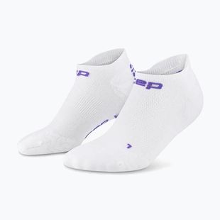 Calze a compressione da uomo CEP Ultralight No Show 4.0 white