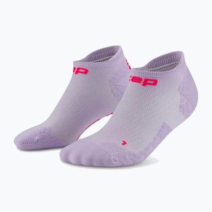 Calze a compressione da uomo CEP Ultralight No Show 4.0 lilac