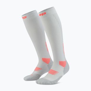 Calze a compressione da donna CEP Run Tall 5.0 grey