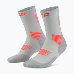 Calze a compressione da uomo CEP Run Mid Cut 5.0 grey