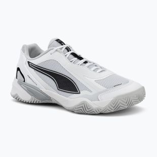 Scarpe da pallamano da uomo PUMA Solarstrike 4 puma white/puma black/silver