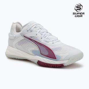 Scarpe da donna PUMA Accelerate NITRO SQD 4 Puma White/Berry/Lilac Crush/Haute Tropic/Heat Fire