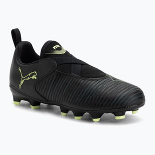 PUMA Future 8 Match LL FG/AG Jr scarpe da calcio puma nero / luce frizzante / terreno verde