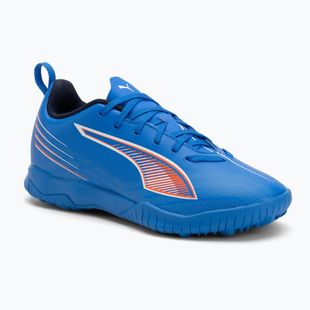 PUMA Ultra 6 Play TT Jr scarpe da calcio per bambini ultra blu/puma bianco/rosso brillante