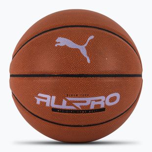 PUMA teamJAWS All Pro Basket in pelle marrone/puma nero taglia 7