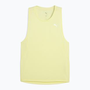 Maglia da corsa PUMA Velocity Tank Poly gold moon da uomo