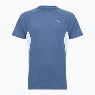PUMA Run Velocity Tee Uomo Maglia da corsa in Poly indaco scuro
