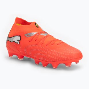 Scarpe da calcio junior PUMA Future 9 Pro FG/AG Jr glowing red/puma white/puma black/puma silver