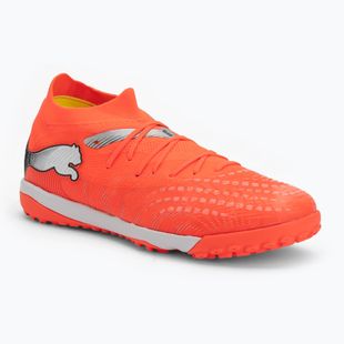 Scarpe da calcio PUMA Future 9 Match TT glowing red/puma white/puma black/puma silver
