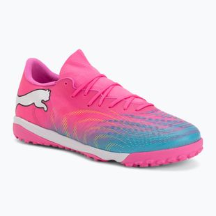Scarpe da calcio PUMA Future 9 Match Fusion TT poison pink/puma white/sun stream/bright aqua/puma black