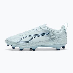 Scarpe da calcio per bambini PUMA Ultra 6 Play FG/AG Jr icy blue/puma white/blue jewel