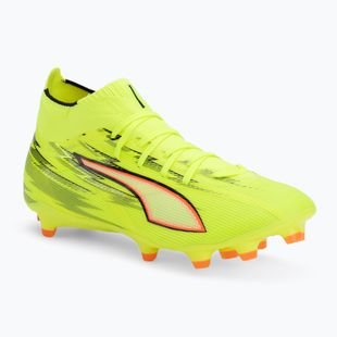 Scarpe da calcio PUMA Ultra 6 Match + FG/AG yellow alert/puma black/glowing red/lime squeeze