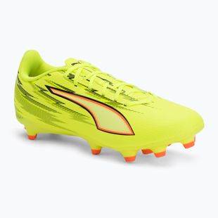 Scarpe da calcio PUMA Ultra 6 Play FG/AG yellow alert/puma black/glowing red/lime squeeze
